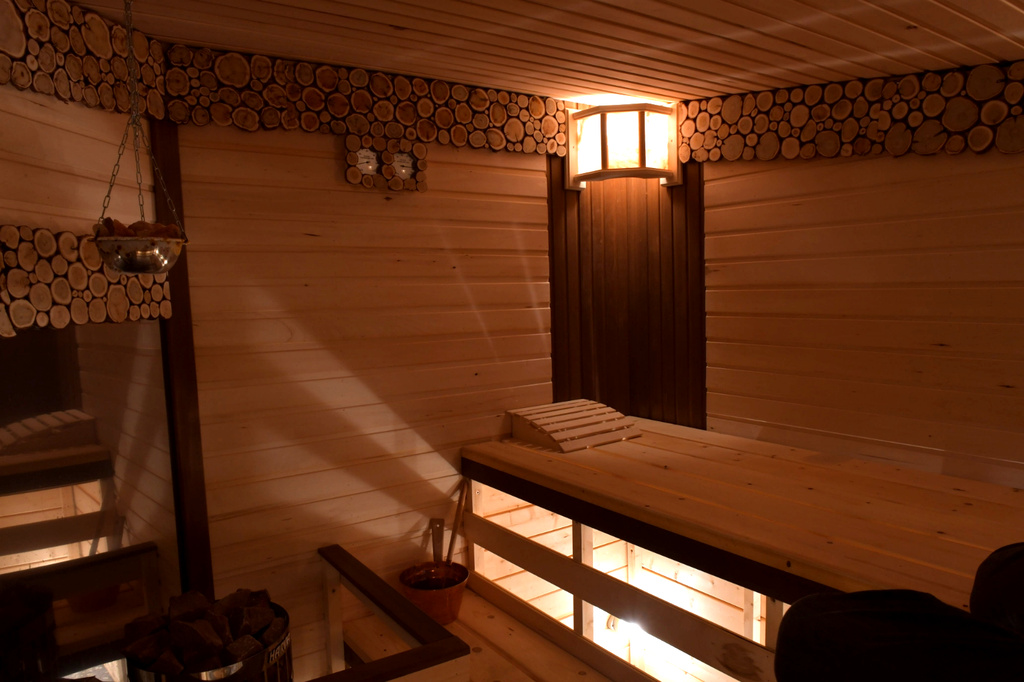 Полки в парной