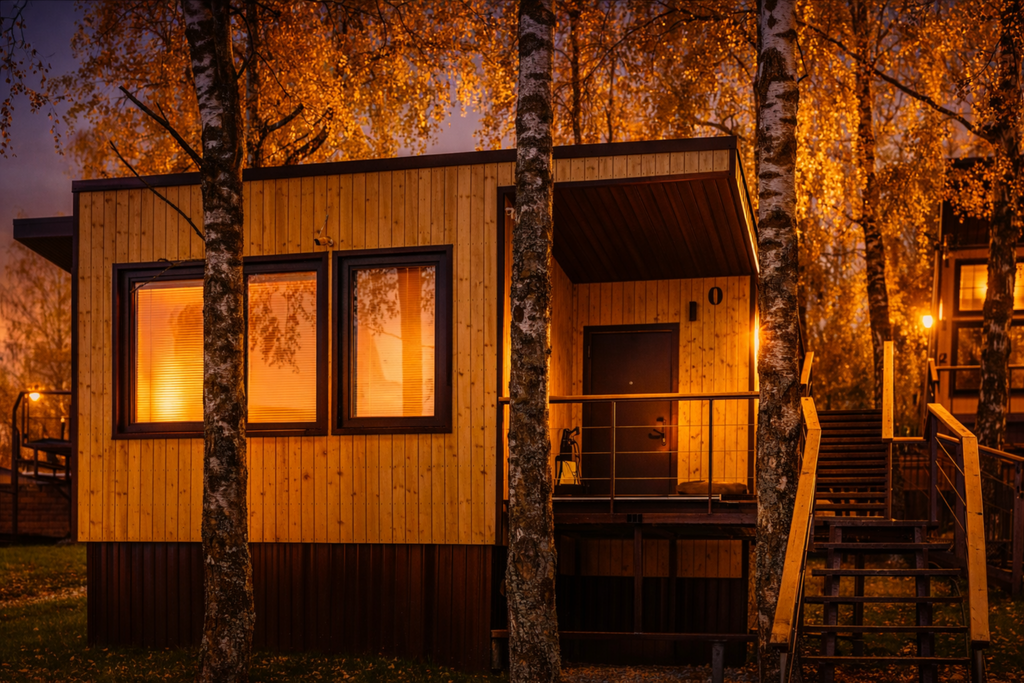 Общий вид сауны